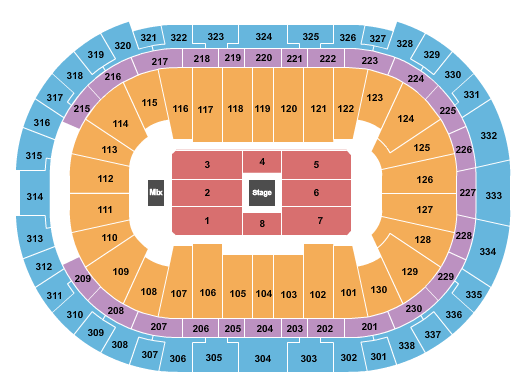Lenovo Center Matt Rife Seating Chart